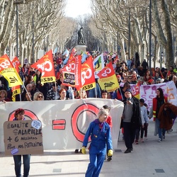 Manifestation Béziers 8 Mars 2023